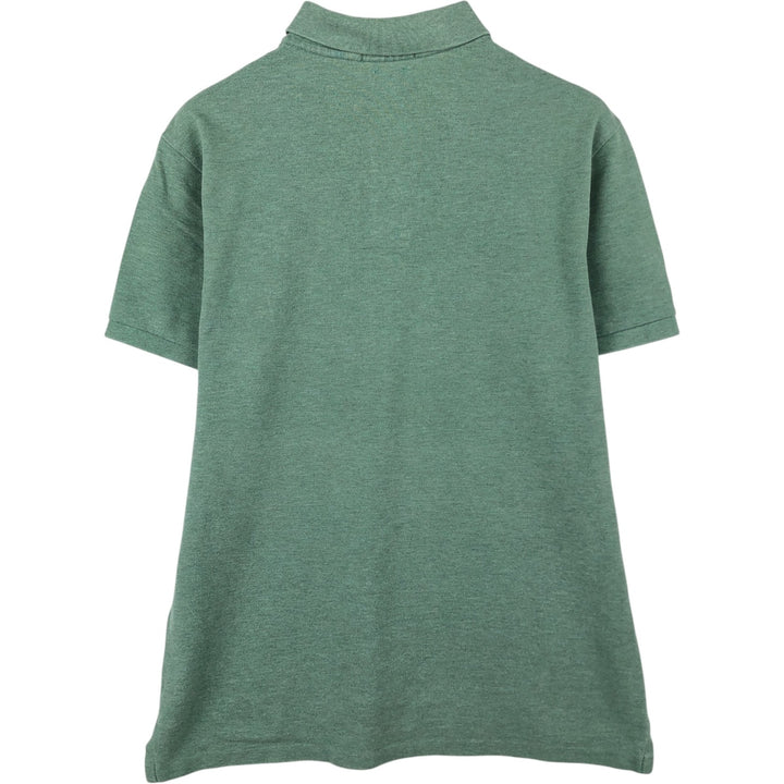 Ralph Lauren POLO RALPH LAUREN CUSTOM SLIM FIT Big Pony Short Sleeve Polo Shirt Men's M cotton green type Vintage Second Hand
