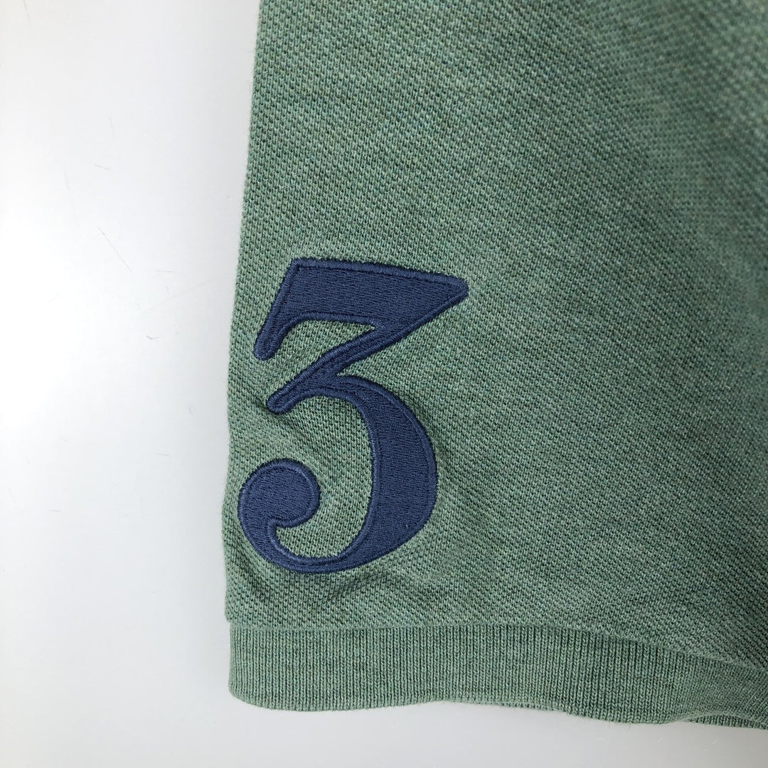 Ralph Lauren POLO RALPH LAUREN CUSTOM SLIM FIT Big Pony Short Sleeve Polo Shirt Men's M cotton green type Vintage Second Hand