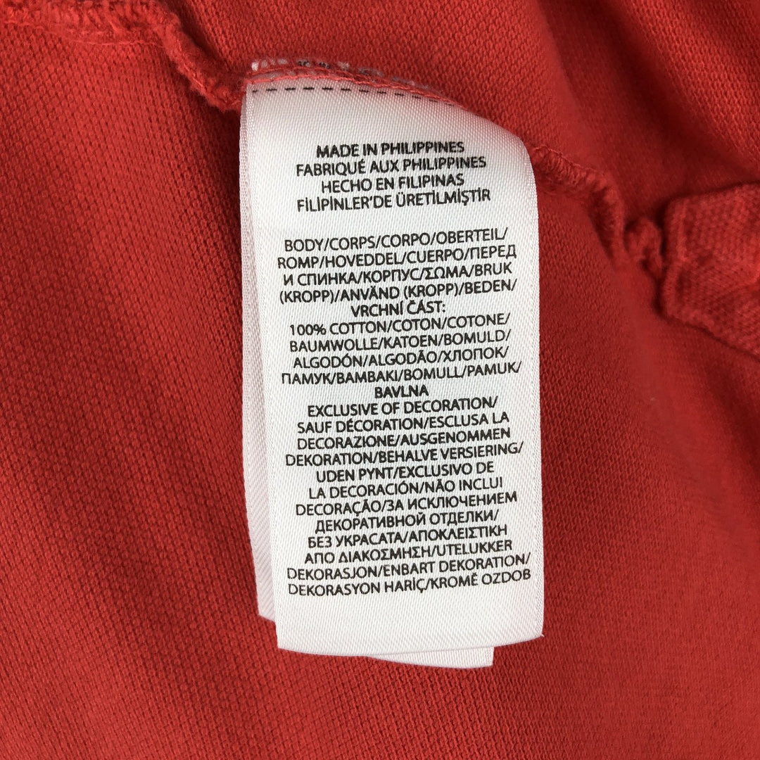 Ralph Lauren POLO by Ralph Lauren CLASSIC FIT Short-Sleeve Polo Shirt, Men's Size XXL (approx.) cotton red type Vintage Second Hand