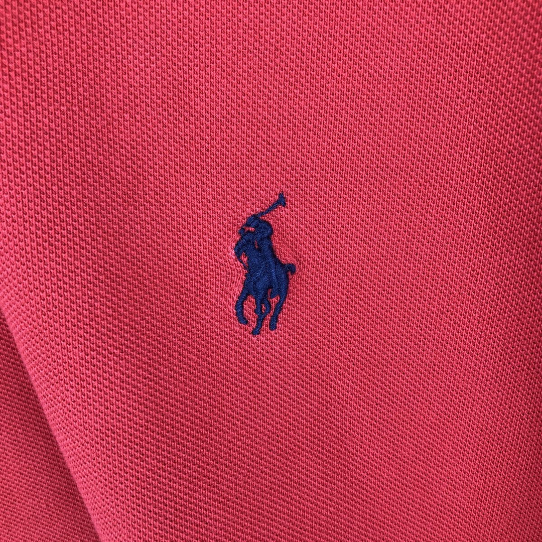 Ralph Lauren POLO by Ralph Lauren CLASSIC FIT Short-Sleeve Polo Shirt, Men's Size XXL (approx.) cotton red type Vintage Second Hand