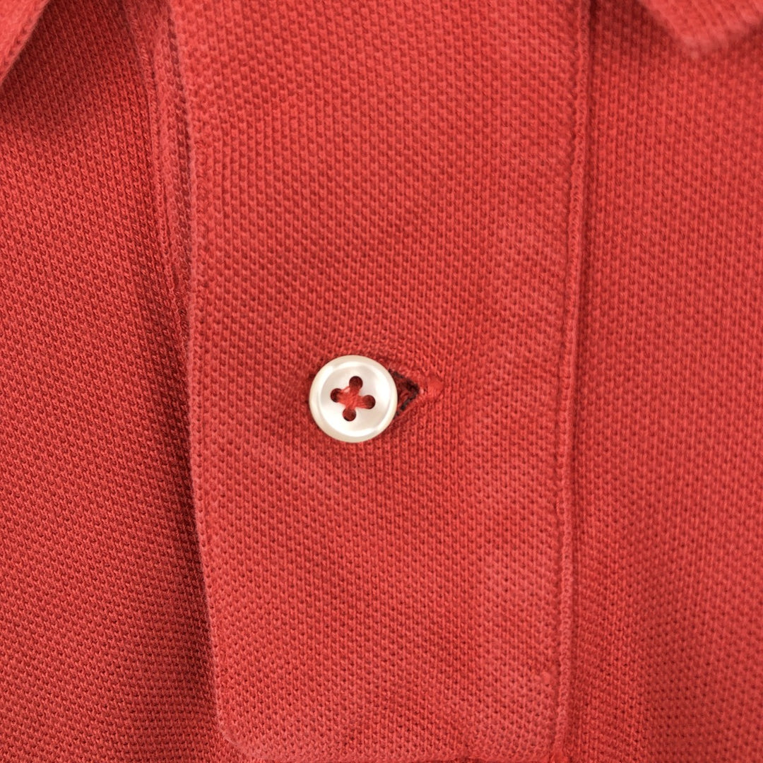 Ralph Lauren POLO by Ralph Lauren CLASSIC FIT Short-Sleeve Polo Shirt, Men's Size XXL (approx.) cotton red type Vintage Second Hand