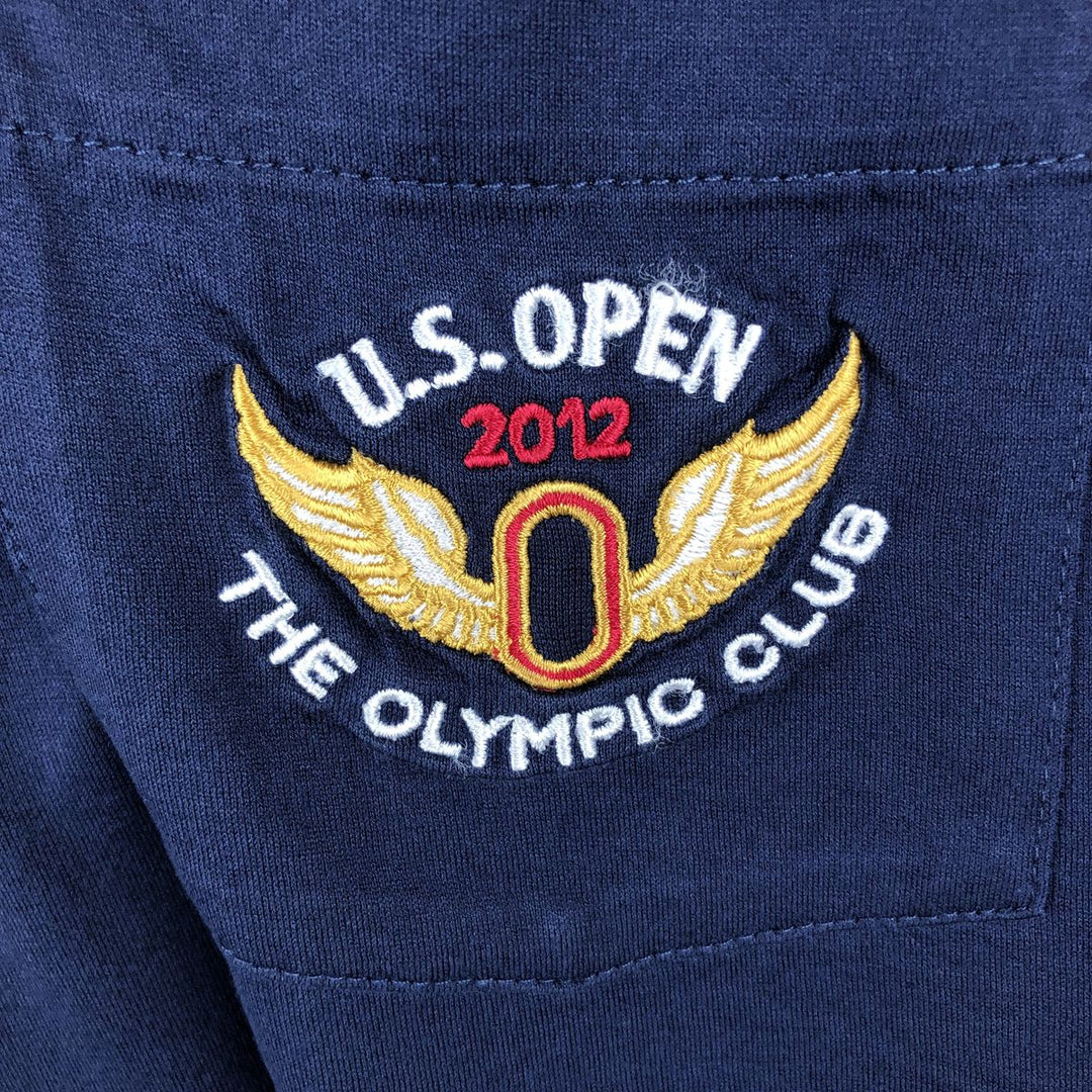 Ralph Lauren POLO GOLF Short Sleeve Polo Shirt Men's XL Pima Cotton navy blue type Vintage Second Hand