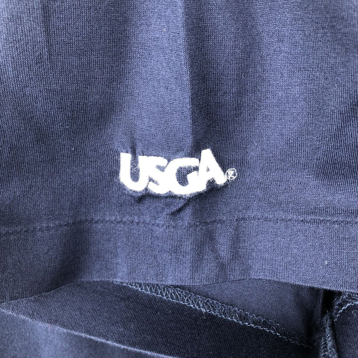 Ralph Lauren POLO GOLF Short Sleeve Polo Shirt Men's XL Pima Cotton navy blue type Vintage Second Hand