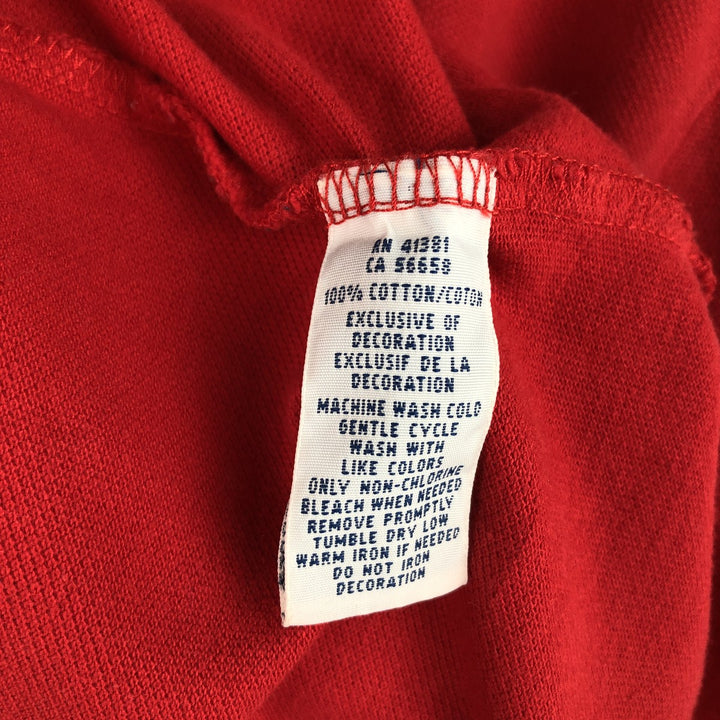 Ralph Lauren POLO RALPH LAUREN CUSTOM FIT American flag print Big Pony short-sleeved polo shirt, men's size XL equivalent. cotton red type Vintage Second Hand