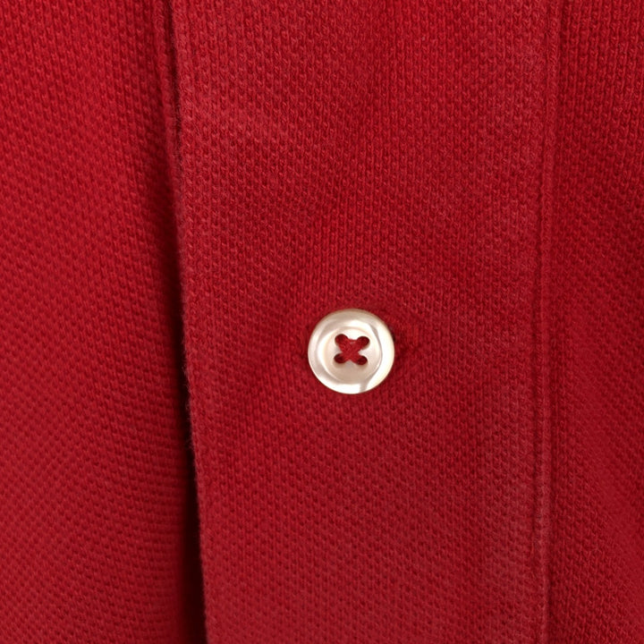 Ralph Lauren POLO RALPH LAUREN CUSTOM FIT American flag print Big Pony short-sleeved polo shirt, men's size XL equivalent. cotton red type Vintage Second Hand