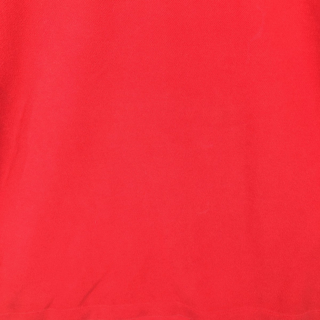 Ralph Lauren POLO RALPH LAUREN CUSTOM FIT American flag print Big Pony short-sleeved polo shirt, men's size XL equivalent. cotton red type Vintage Second Hand