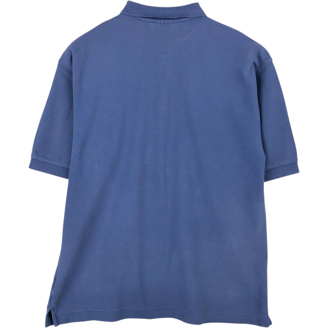 1990'S Patagonia Organic Cotton Short-Sleeve Polo Shirt, Men's Size S (Equivalent), Vintage cotton Indigo Vintage Second Hand
