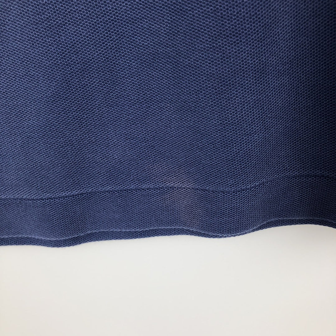 1990'S Patagonia Organic Cotton Short-Sleeve Polo Shirt, Men's Size S (Equivalent), Vintage cotton Indigo Vintage Second Hand