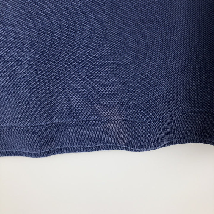 1990'S Patagonia Organic Cotton Short-Sleeve Polo Shirt, Men's Size S (Equivalent), Vintage cotton Indigo Vintage Second Hand