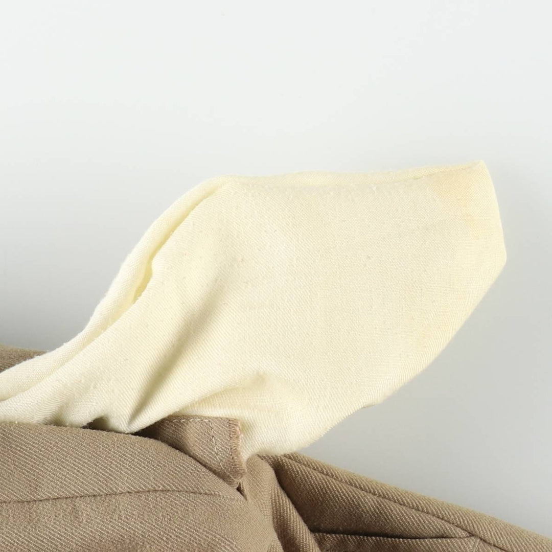 Asher slacks pants, men's size W35 (approx.), vintage. unclear Beige type Vintage Second Hand