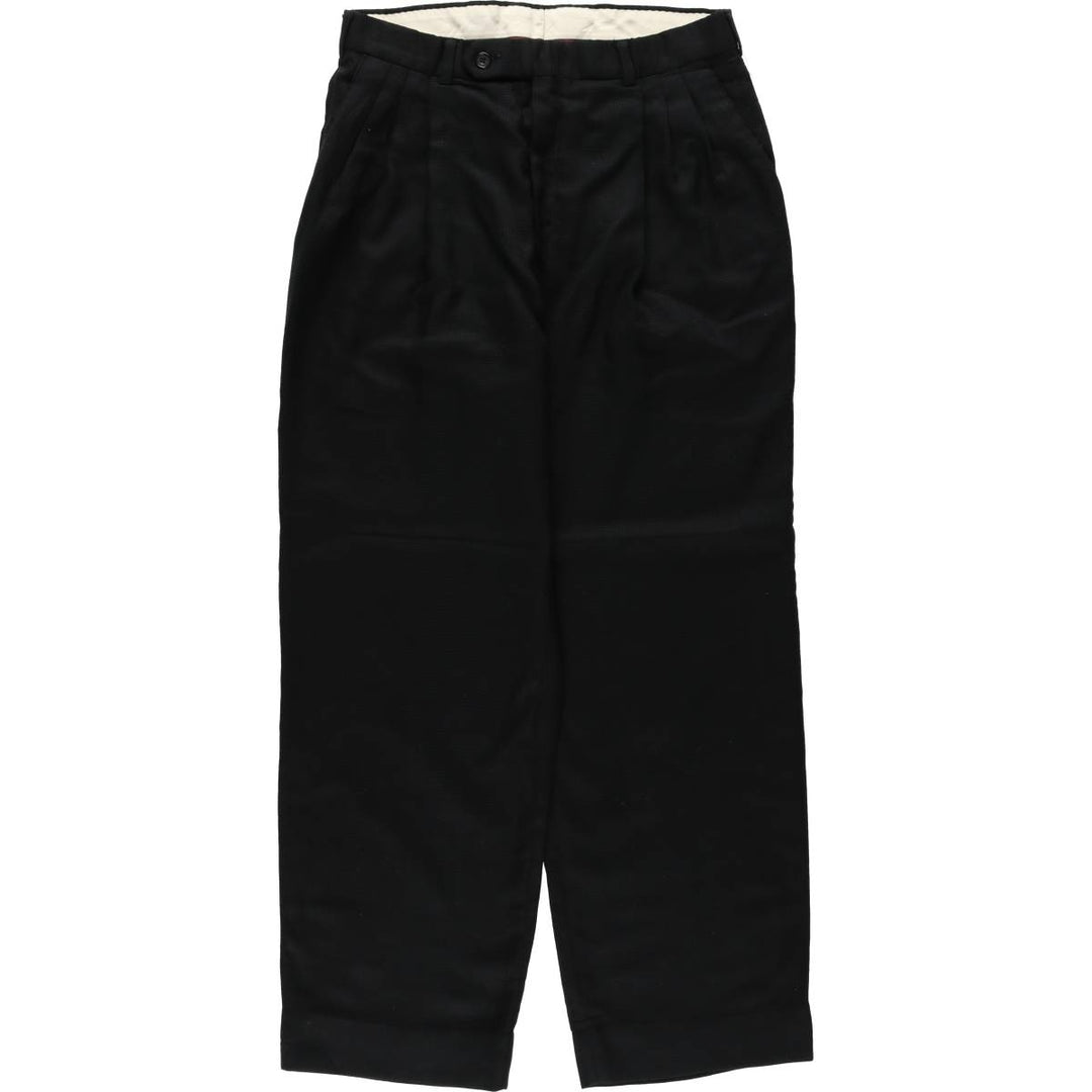 Men's slacks pants equivalent to w31 unclear black type Vintage Second Hand