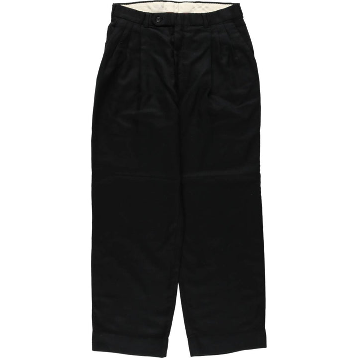Men's slacks pants equivalent to w31 unclear black type Vintage Second Hand