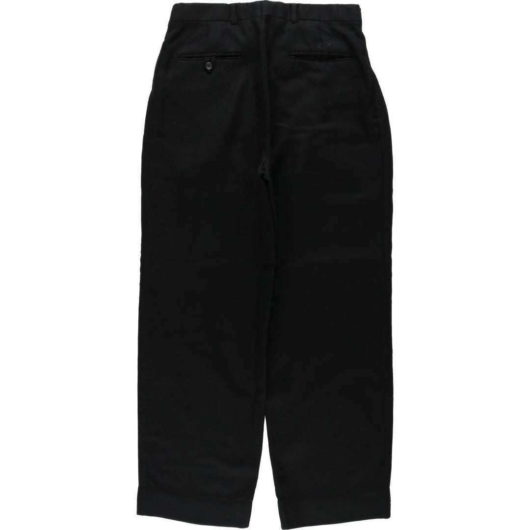 Men's slacks pants equivalent to w31 unclear black type Vintage Second Hand