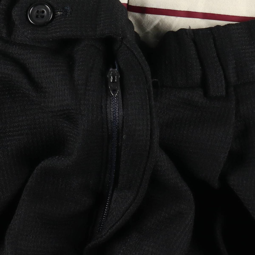 Men's slacks pants equivalent to w31 unclear black type Vintage Second Hand
