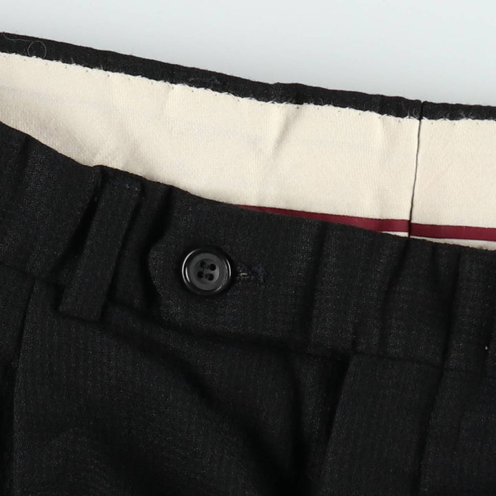 Men's slacks pants equivalent to w31 unclear black type Vintage Second Hand