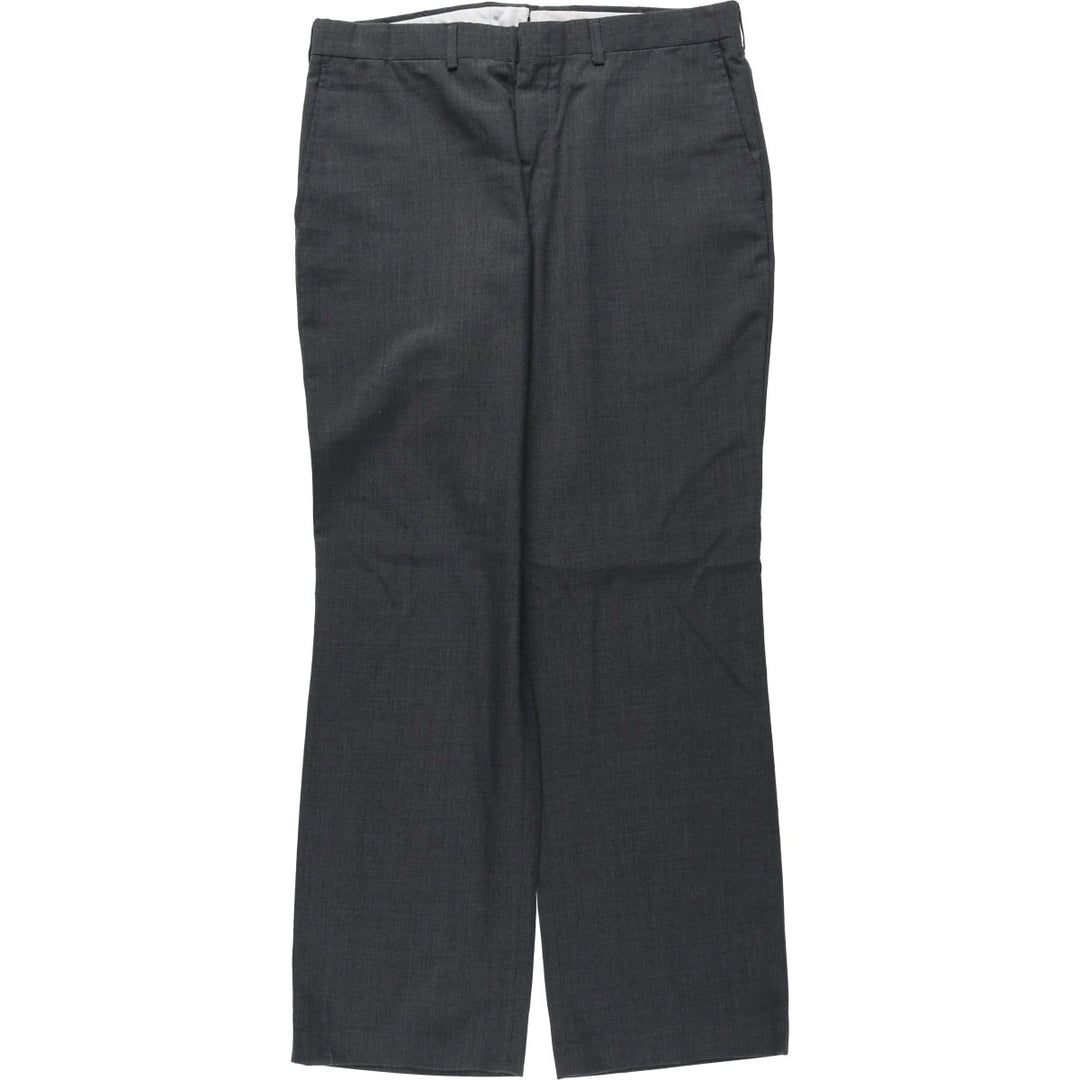 TOWNCRAFT Slacks Pants, Made in USA, Men's Size W34 (approx.) unclear Charcoal Vintage Second Hand