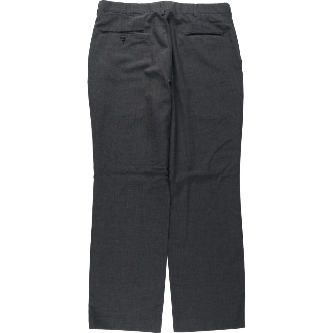 TOWNCRAFT Slacks Pants, Made in USA, Men's Size W34 (approx.) unclear Charcoal Vintage Second Hand