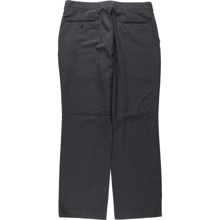 TOWNCRAFT Slacks Pants, Made in USA, Men's Size W34 (approx.) unclear Charcoal Vintage Second Hand