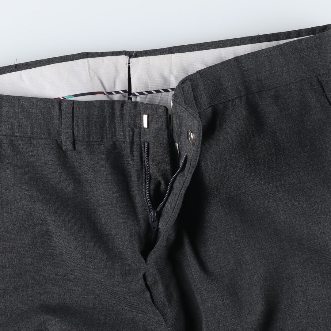 TOWNCRAFT Slacks Pants, Made in USA, Men's Size W34 (approx.) unclear Charcoal Vintage Second Hand