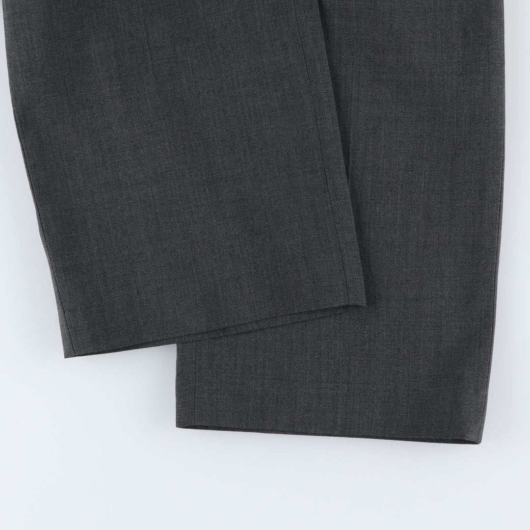 TOWNCRAFT Slacks Pants, Made in USA, Men's Size W34 (approx.) unclear Charcoal Vintage Second Hand