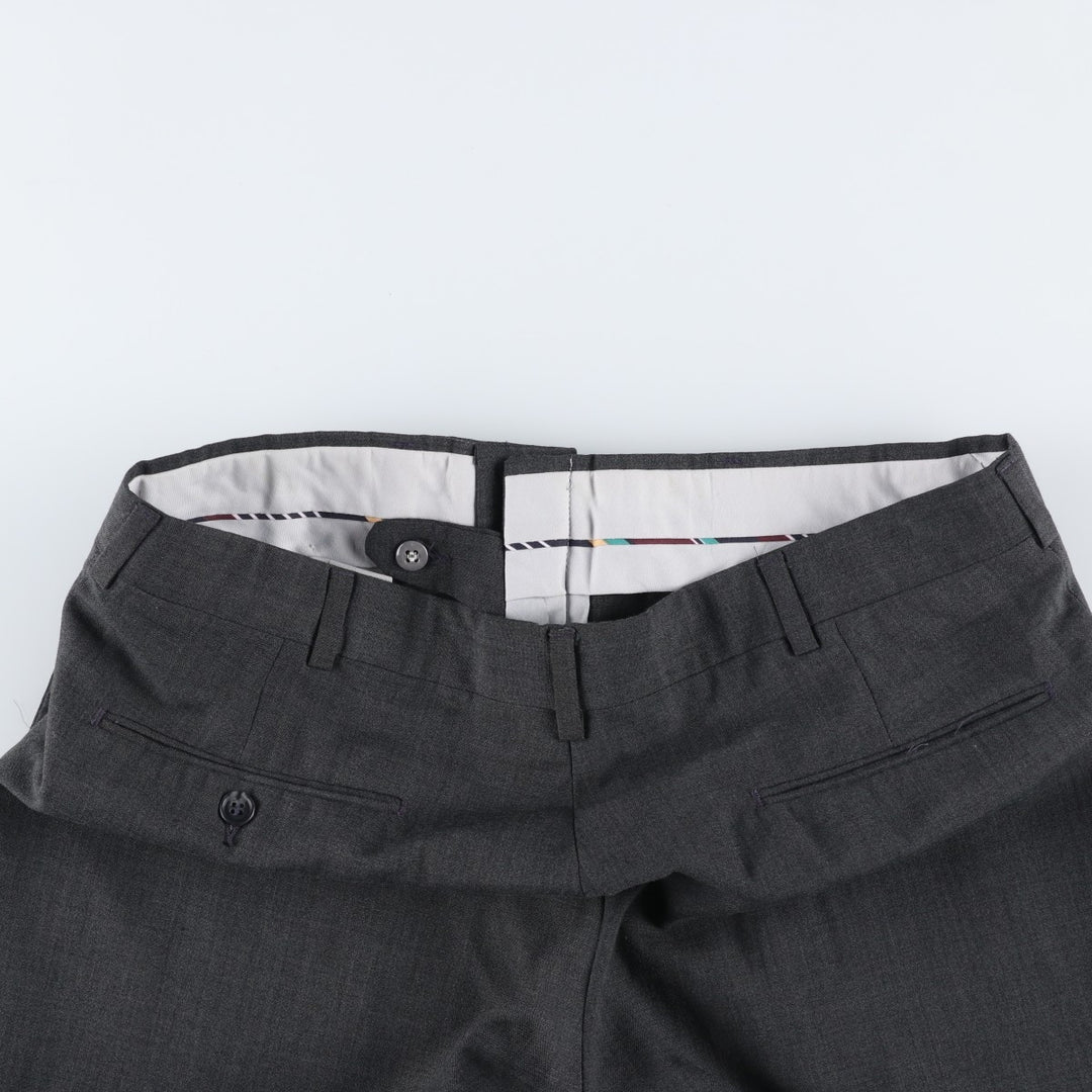 TOWNCRAFT Slacks Pants, Made in USA, Men's Size W34 (approx.) unclear Charcoal Vintage Second Hand