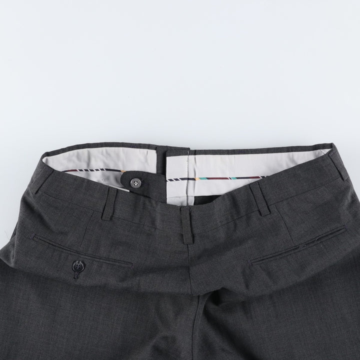 TOWNCRAFT Slacks Pants, Made in USA, Men's Size W34 (approx.) unclear Charcoal Vintage Second Hand