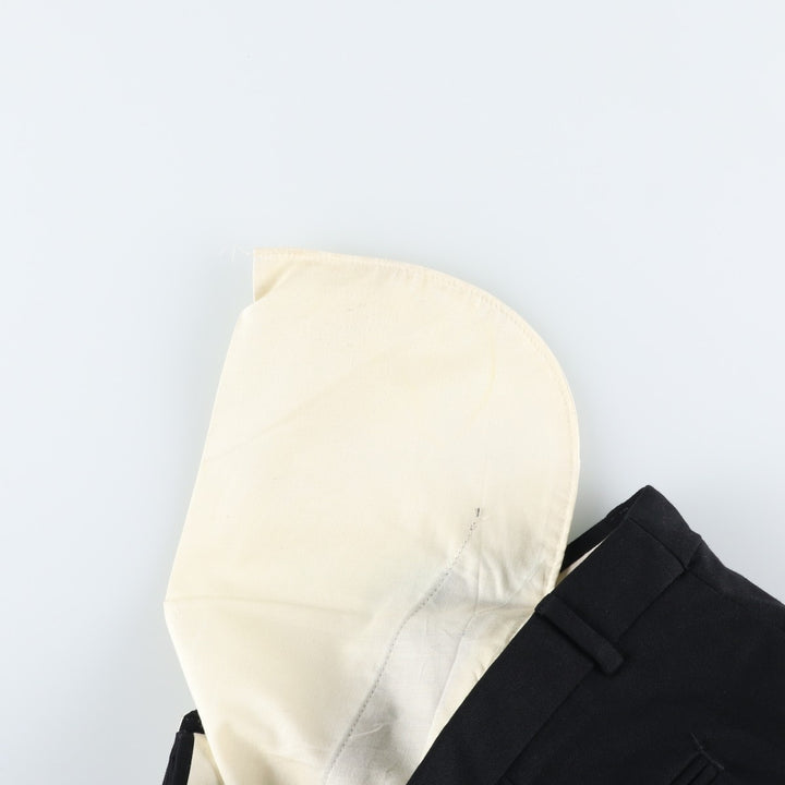 LLBean two-pleat slacks, men's size W33 (approx.), vintage. unclear black type Vintage Second Hand