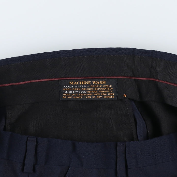 Hart Schaffner and Marx Jack Nicklaus Tournament Slacks, Men's W34 (approx.), Vintage. unclear navy blue type Vintage Second Hand