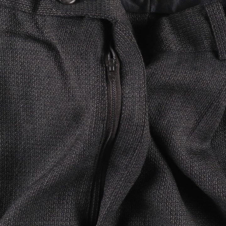 Vintage two-pleat slacks for men, size W33 unclear Charcoal Vintage Second Hand