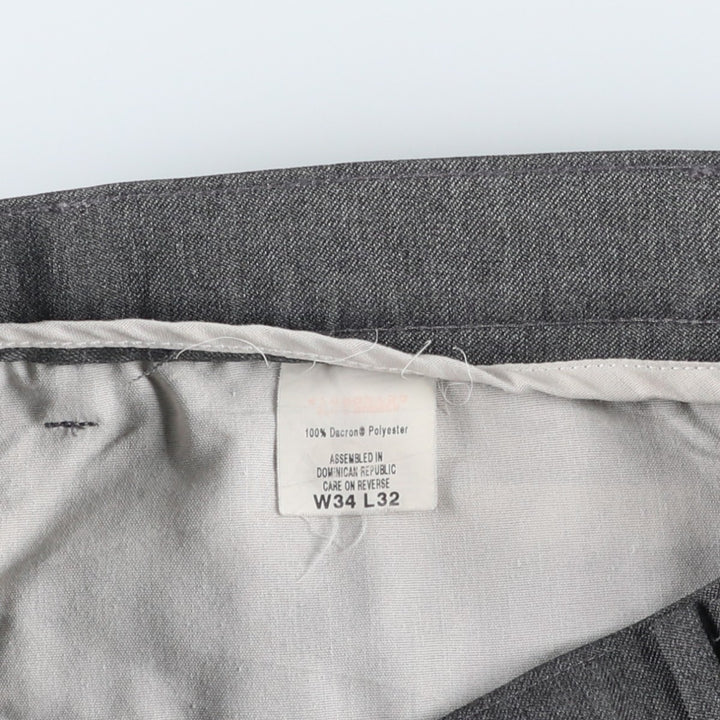 2000'S Levi's Action Slacks, Men's W34 (approx.) polyester gray type Vintage Second Hand