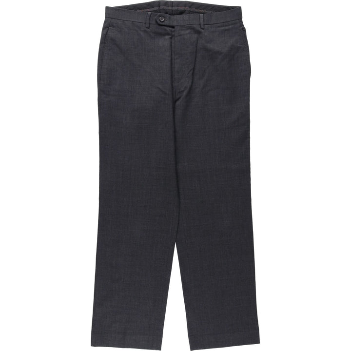 Ralph Lauren LAUREN TOTAL COMFORT wool pants slacks for men, W33 equivalent wool Charcoal Vintage Second Hand