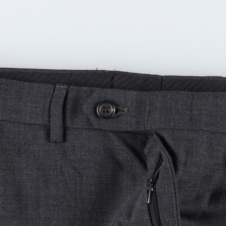 Ralph Lauren LAUREN TOTAL COMFORT wool pants slacks for men, W33 equivalent wool Charcoal Vintage Second Hand