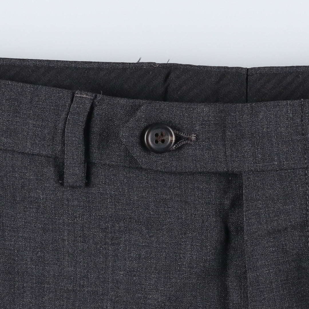 Ralph Lauren LAUREN TOTAL COMFORT wool pants slacks for men, W33 equivalent wool Charcoal Vintage Second Hand