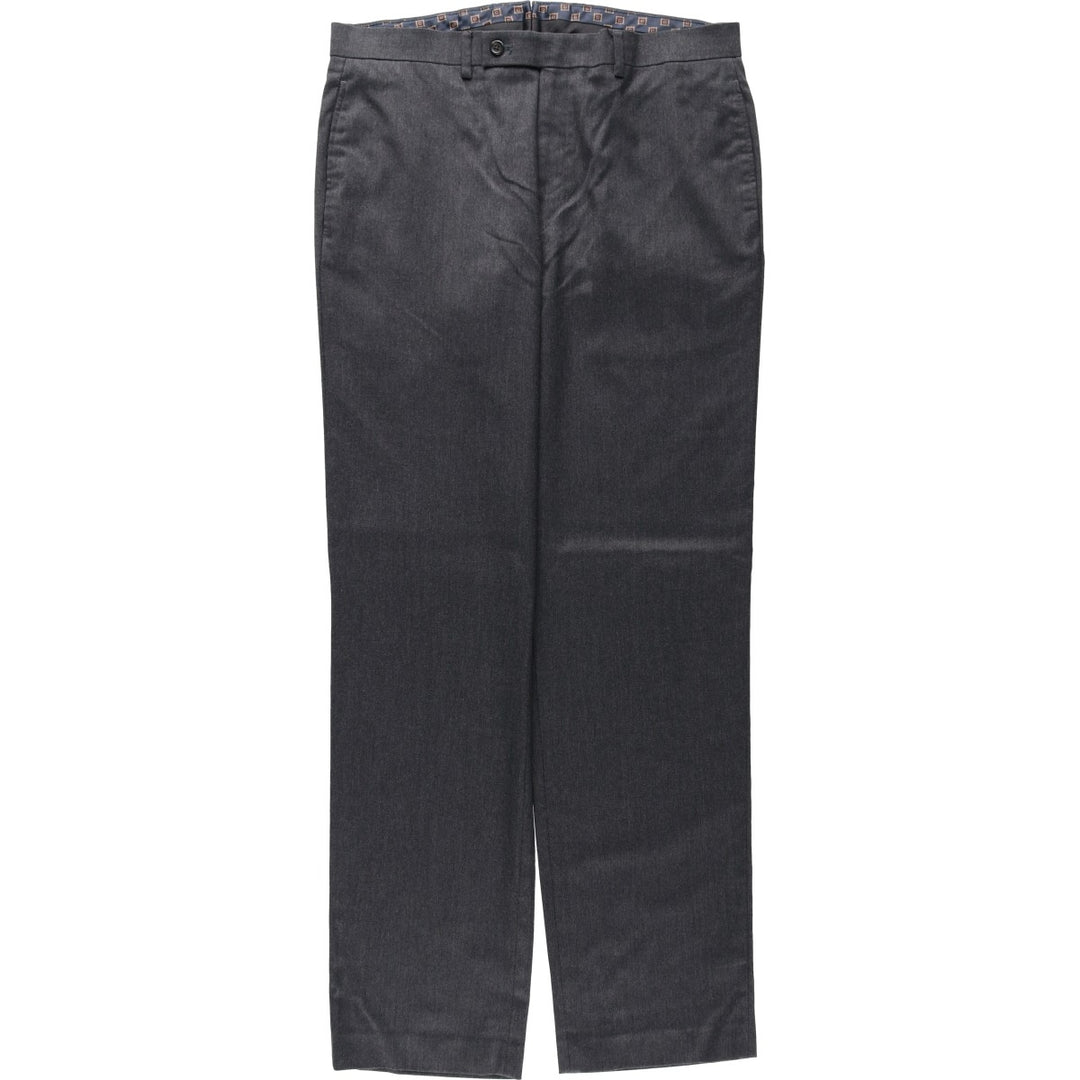 Ralph Lauren LAUREN Lauren slacks men's size W34 polyester Charcoal Vintage Second Hand
