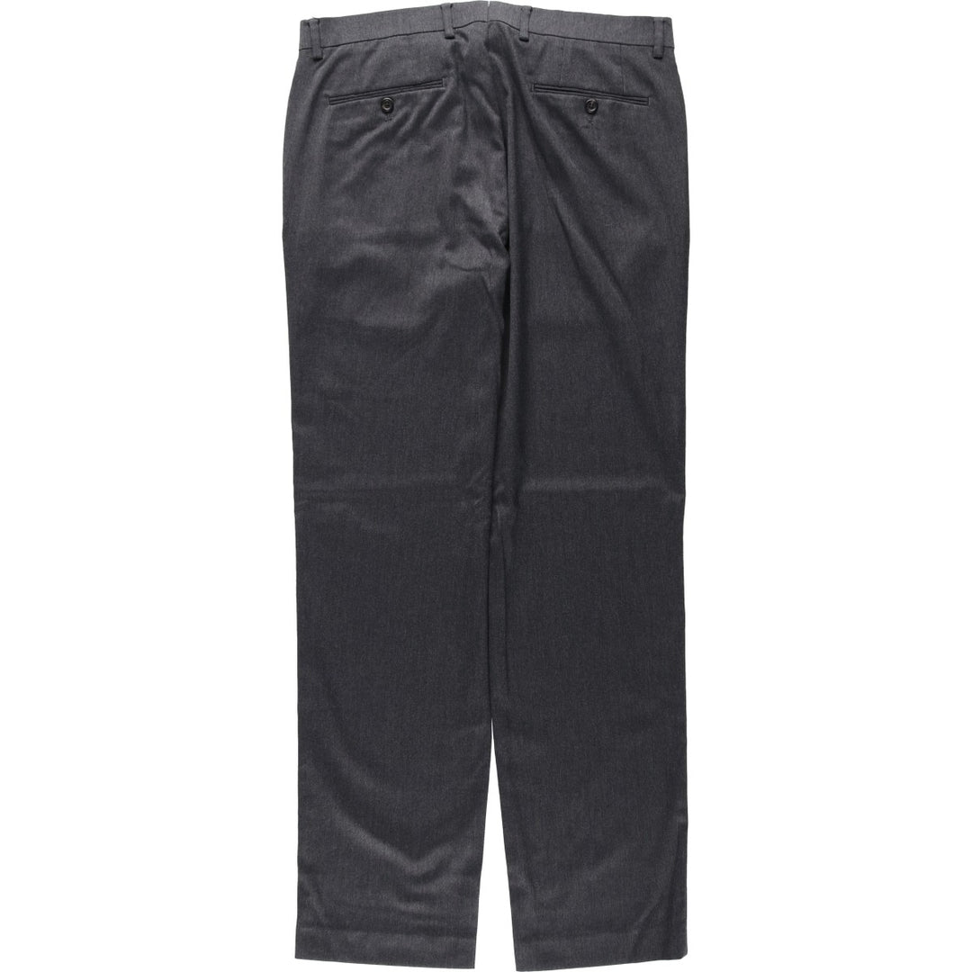 Ralph Lauren LAUREN Lauren slacks men's size W34 polyester Charcoal Vintage Second Hand