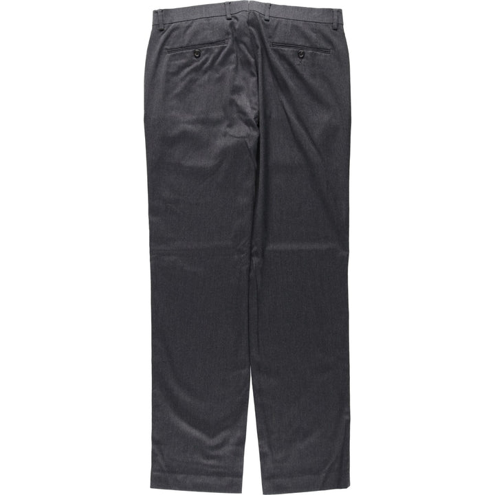 Ralph Lauren LAUREN Lauren slacks men's size W34 polyester Charcoal Vintage Second Hand