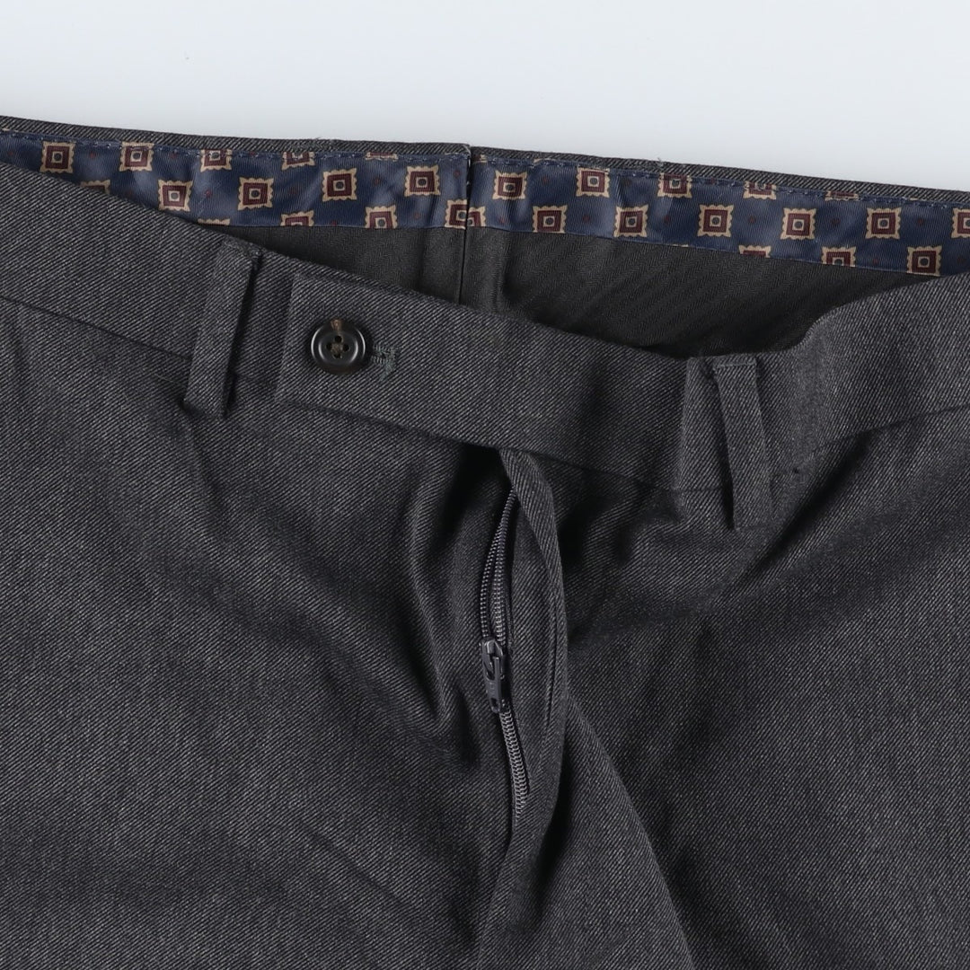Ralph Lauren LAUREN Lauren slacks men's size W34 polyester Charcoal Vintage Second Hand