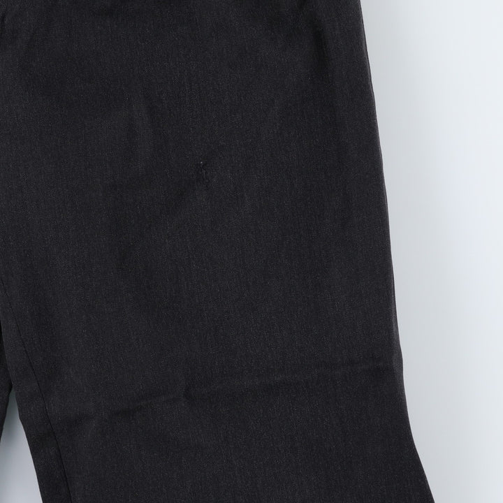 Nordstrom three-pleat wool trousers, men's size W34 (approx.), vintage. wool Charcoal Vintage Second Hand