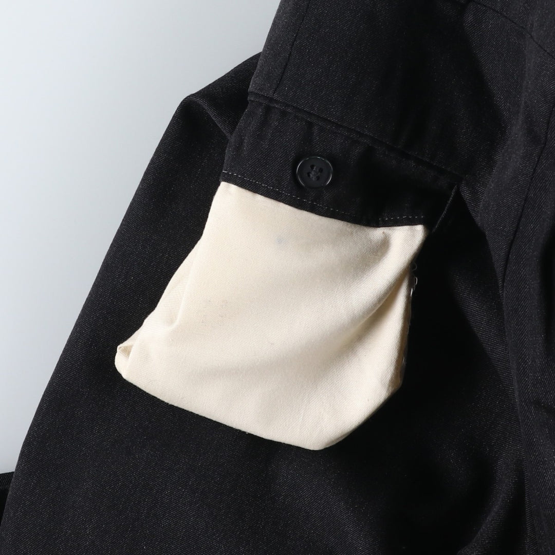 Nordstrom three-pleat wool trousers, men's size W34 (approx.), vintage. wool Charcoal Vintage Second Hand