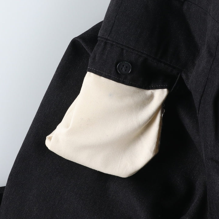 Nordstrom three-pleat wool trousers, men's size W34 (approx.), vintage. wool Charcoal Vintage Second Hand