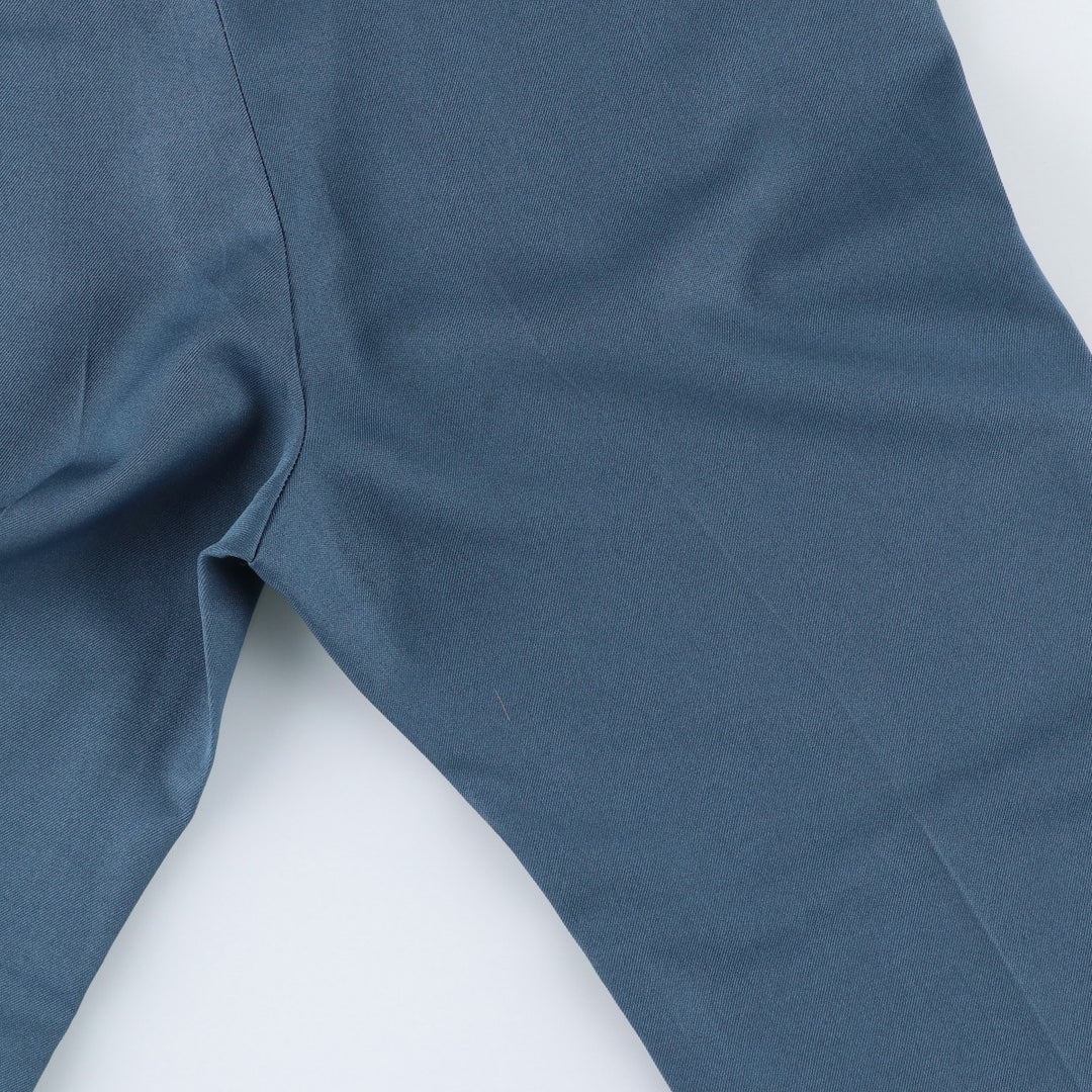 Haggar MAGIC STRETCH slacks, made in the USA, men's size W35 (approx.), vintage. unclear blue type Vintage Second Hand