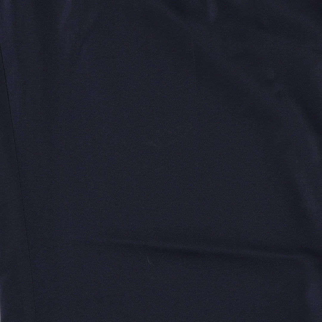 ~90'S Saks Fifth Avenue Two-Pleat Slacks Pants Men's W36 (approx.) Vintage unclear navy blue type Vintage Second Hand