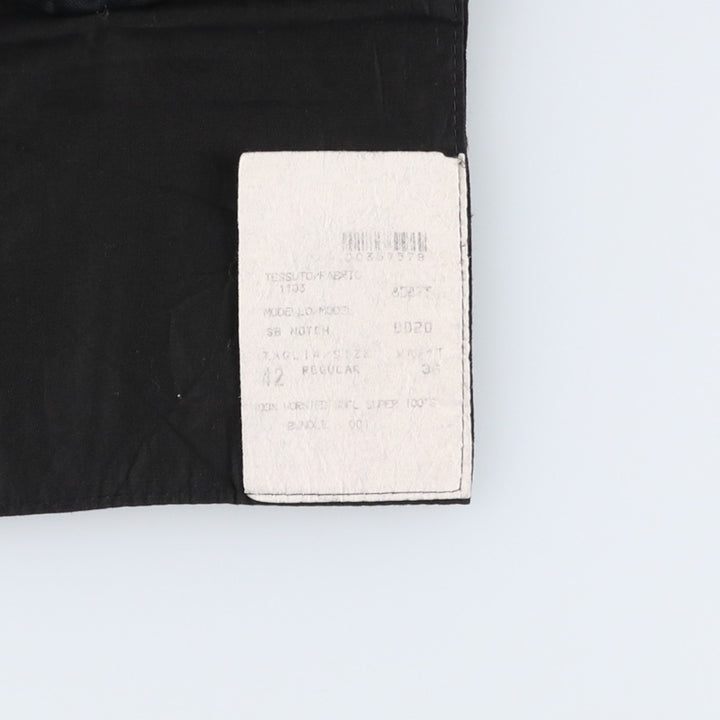 Brooks Brothers ESTABLISHED 1818 Wool Pants, Two-Pleat Slacks, Men's W32 (approx.), Vintage wool black type Vintage Second Hand