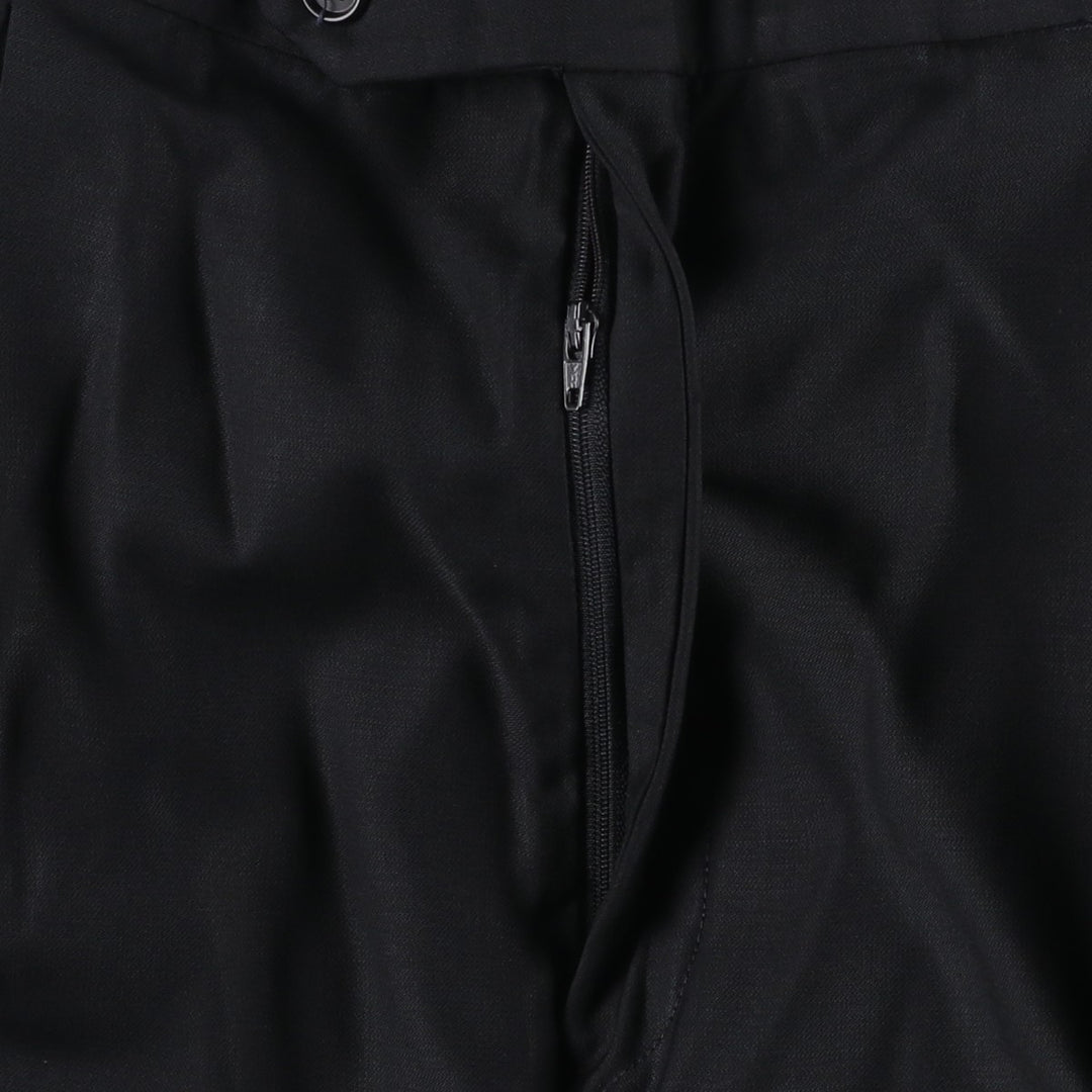 Brooks Brothers ESTABLISHED 1818 Wool Pants, Two-Pleat Slacks, Men's W32 (approx.), Vintage wool black type Vintage Second Hand