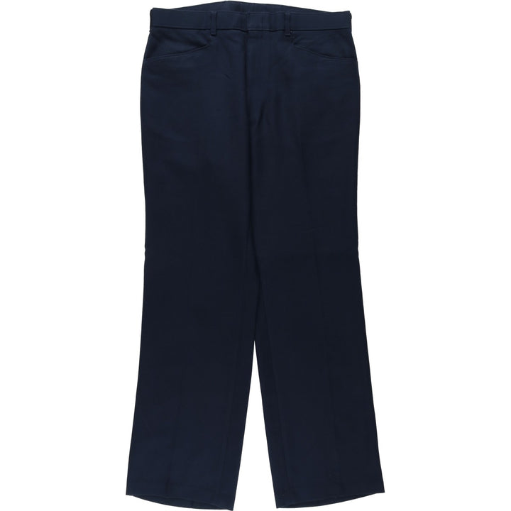 Vintage 80s-90'S Levi's Action Slacks, Men's Size 34 unclear navy blue type Vintage Second Hand