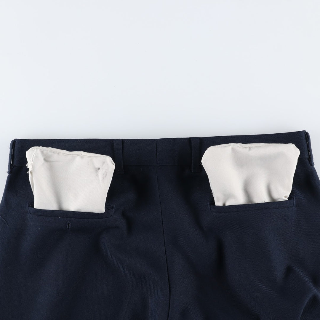 Vintage 80s-90'S Levi's Action Slacks, Men's Size 34 unclear navy blue type Vintage Second Hand