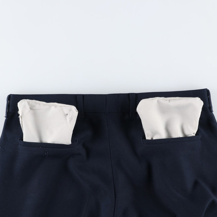 Vintage 80s-90'S Levi's Action Slacks, Men's Size 34 unclear navy blue type Vintage Second Hand