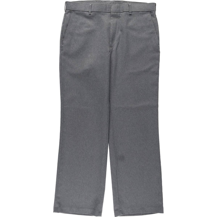 80s-90'S Levi's Action Slacks, Made in USA, Men's W36 equivalent, Vintage unclear gray type Vintage Second Hand