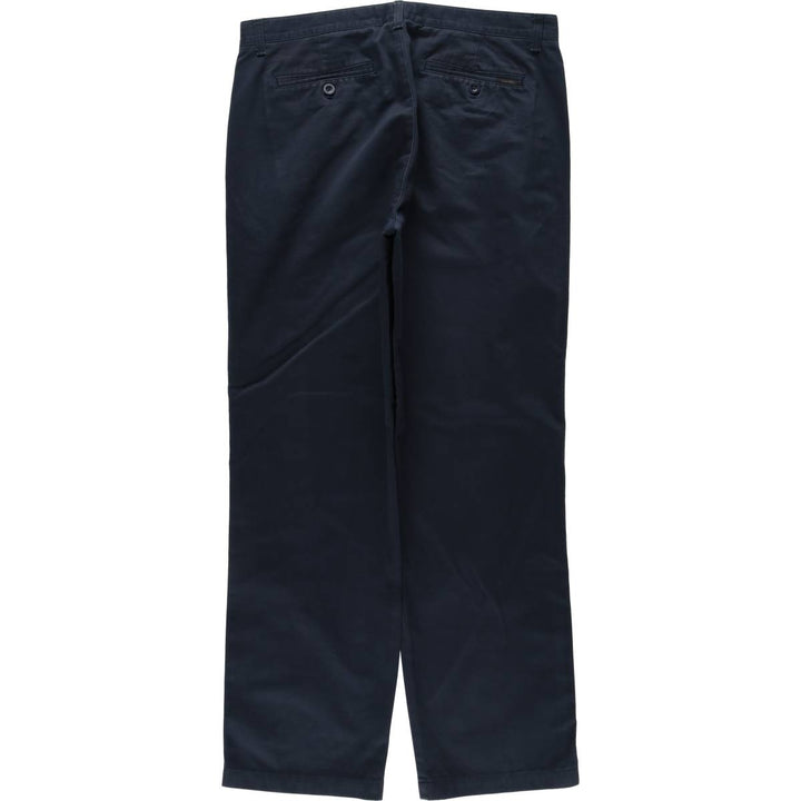 Calvin Klein men's chino pants, size W35 (approx.) cotton navy blue type Vintage Second Hand
