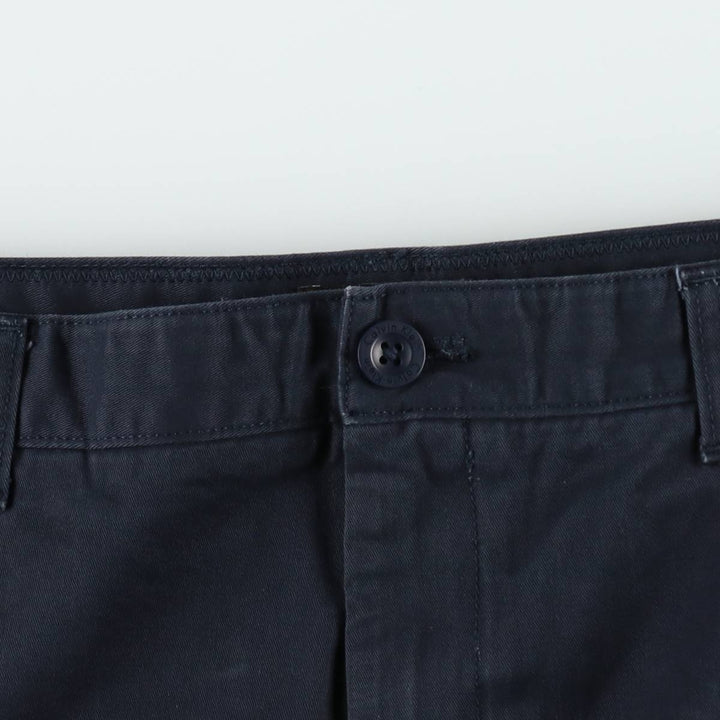 Calvin Klein men's chino pants, size W35 (approx.) cotton navy blue type Vintage Second Hand